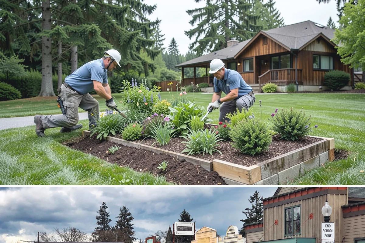 Hedge Planting in Roy, Pierce County, WA - Best planted spring or fall so the hedge establishes before its first full growing season.