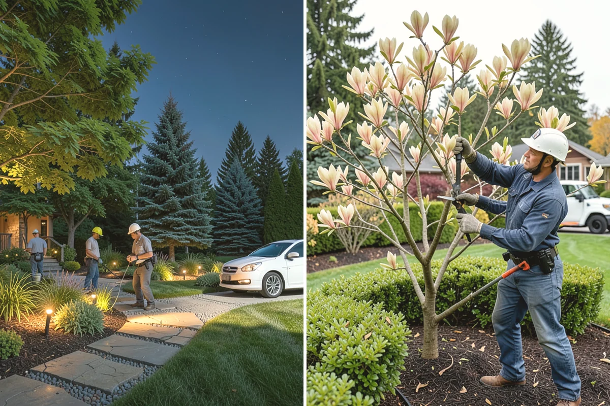 Hedge Planting in Ruston, Pierce County, WA - Choose the species for height and density