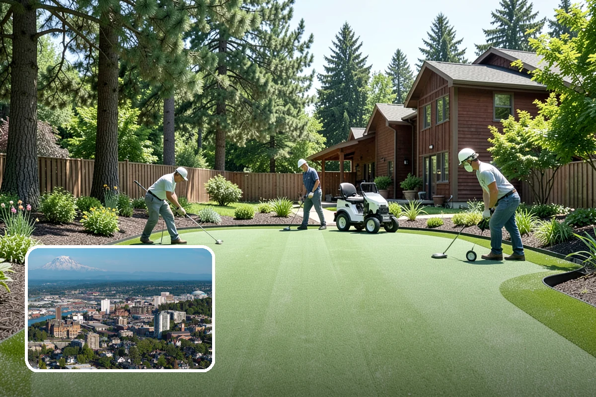 Hedge Planting in Tacoma, Pierce County, WA - Living privacy and boundary screening