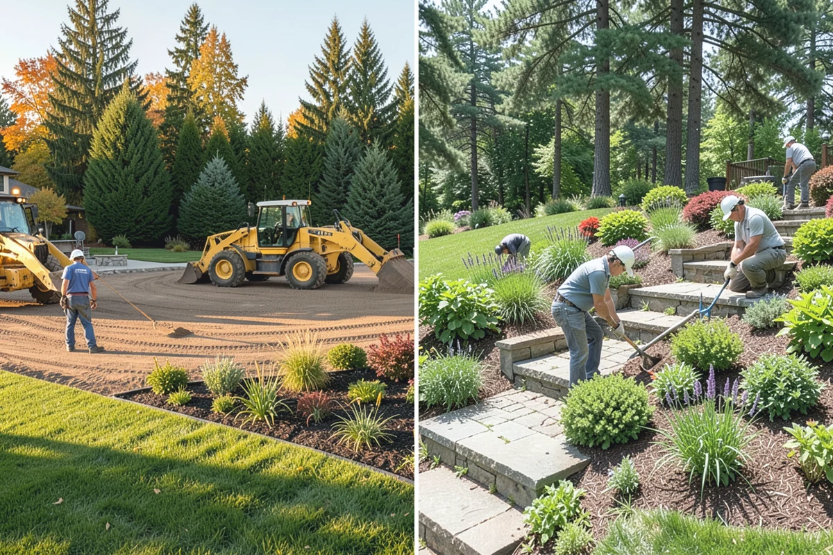 Hedge Planting in Woodinville, King County, WA - Choose the species for height and density