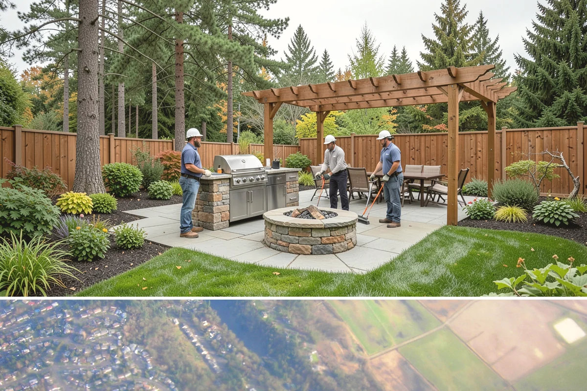 Hedge Removal in Algona, King County, WA - Removal can be done year-round in the mild Puget Sound climate, with fall and winter easiest on surrounding lawn.