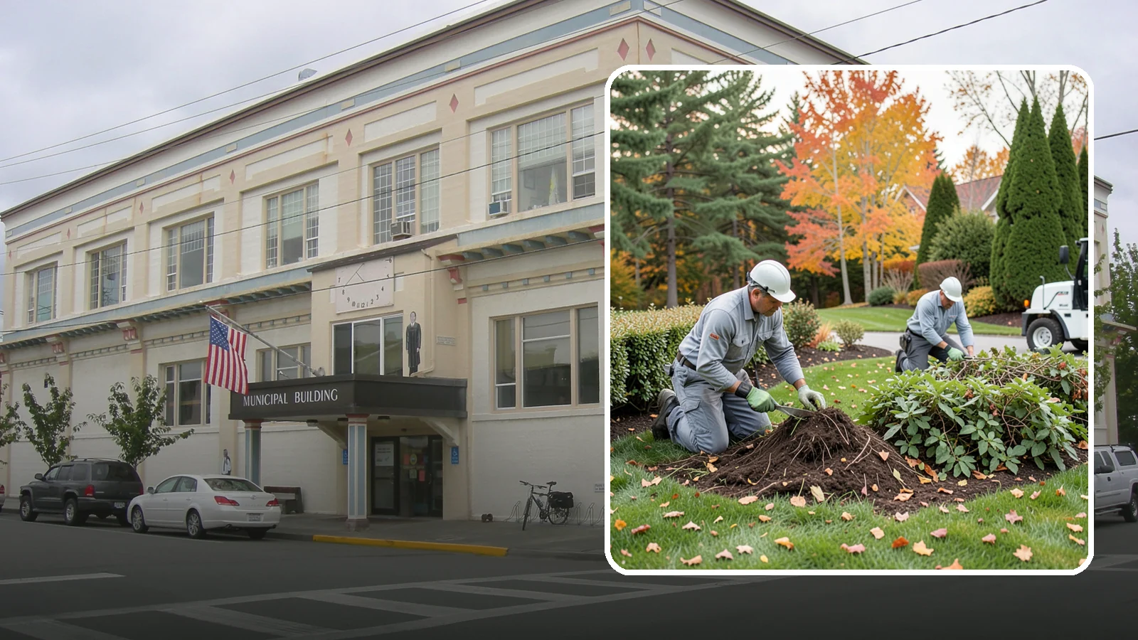Hedge Removal in Anacortes, Skagit County, WA - Complete hedge removal that clears tired or overgrown hedges down to the roots and reopens the space.