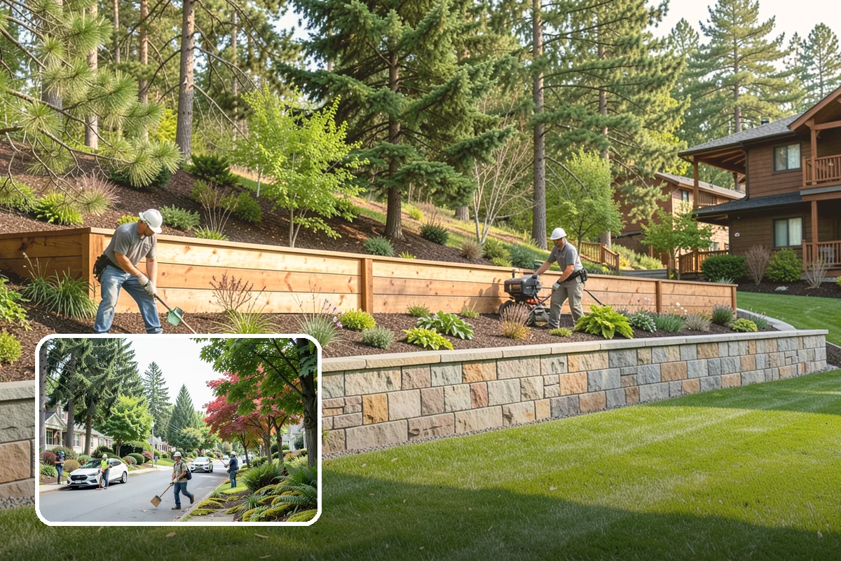 Hedge Removal in Beaux Arts Village, King County, WA - Removes woody, overgrown, or dead hedges entirely