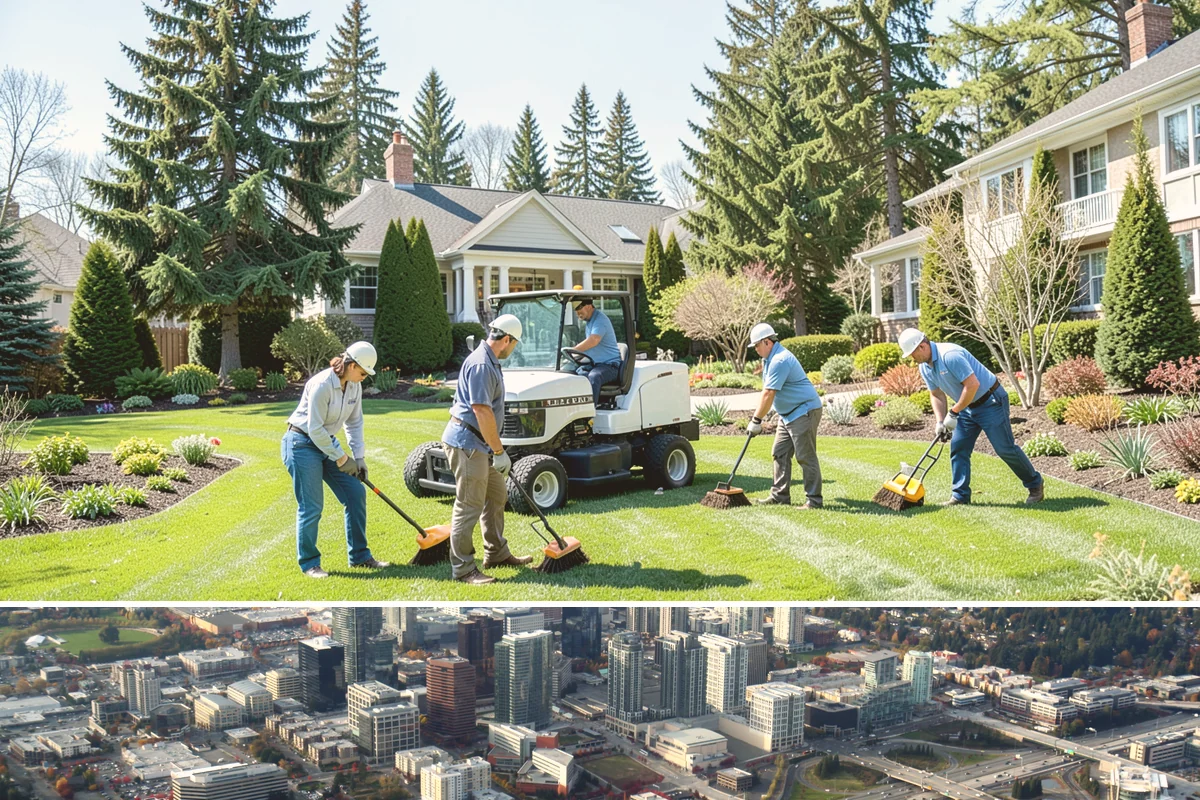 Hedge Removal in Bellevue, King County, WA - Removal can be done year-round in the mild Puget Sound climate, with fall and winter easiest on surrounding lawn.