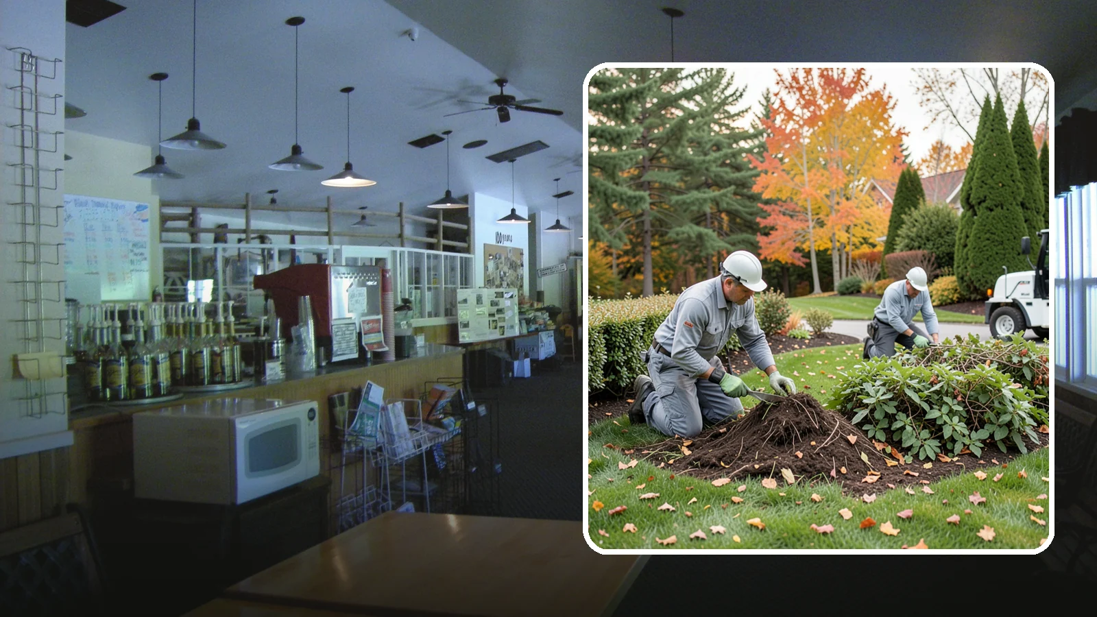 Hedge Removal in Black Diamond, King County, WA - Complete hedge removal that clears tired or overgrown hedges down to the roots and reopens the space.