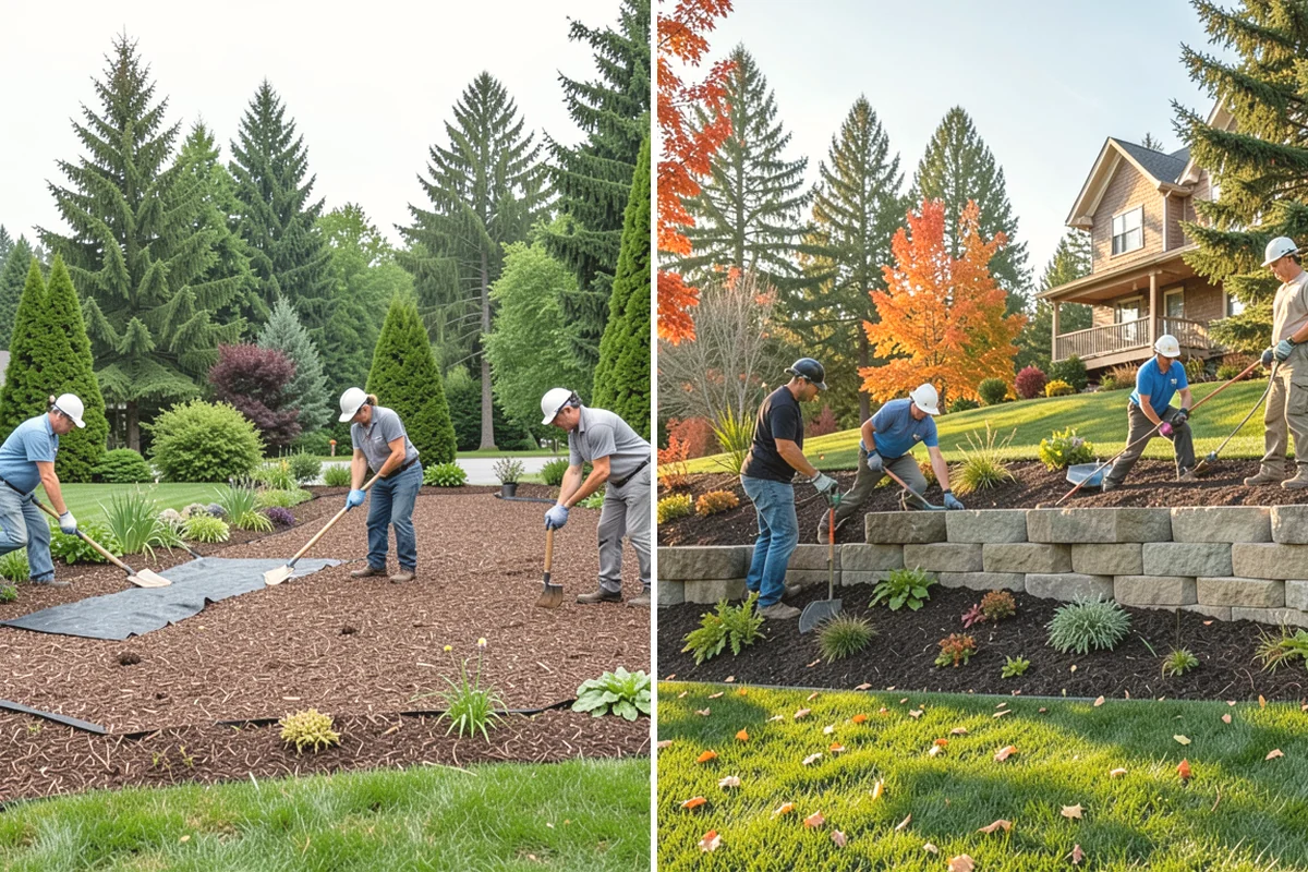 Hedge Removal in Black Diamond, King County, WA - Cut the hedge down in manageable sections
