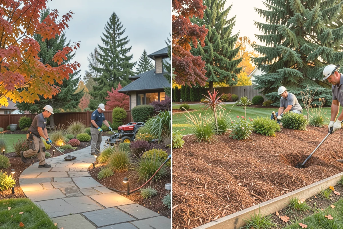 Hedge Removal in Bothell, King County, WA - Cut the hedge down in manageable sections