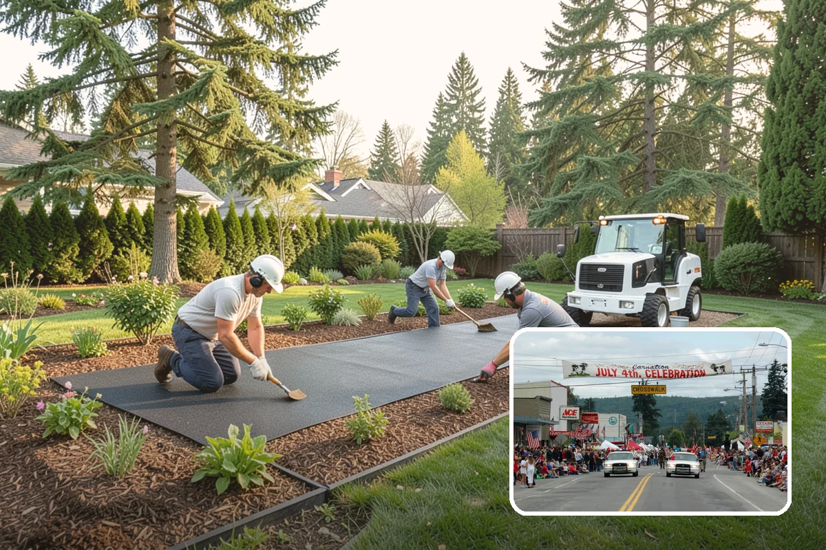 Hedge Removal in Carnation, King County, WA - Removes woody, overgrown, or dead hedges entirely