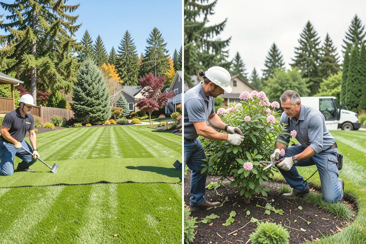 Hedge Removal in Carnation, King County, WA - Cut the hedge down in manageable sections