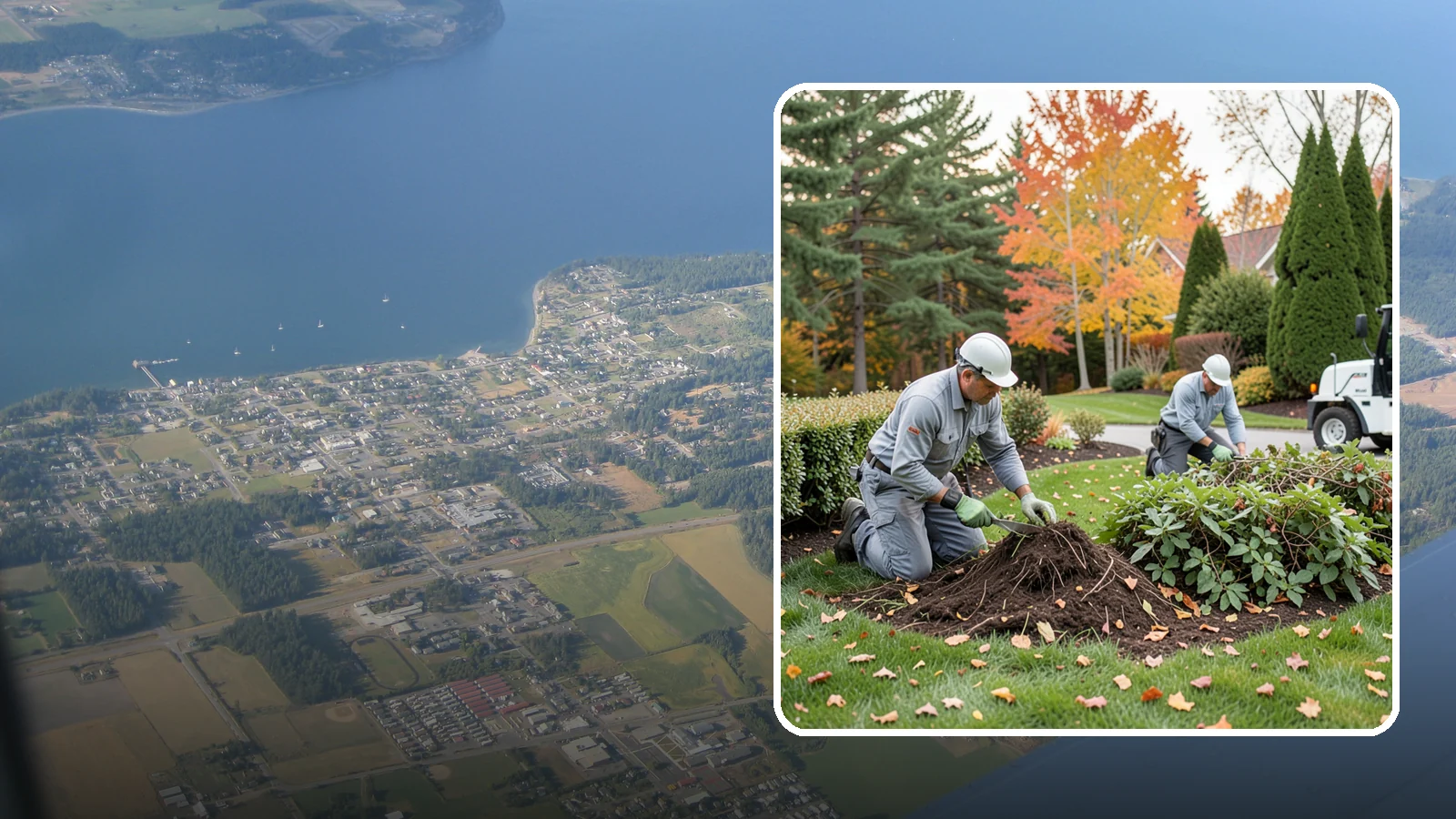 Hedge Removal in Coupeville, Island County, WA - Complete hedge removal that clears tired or overgrown hedges down to the roots and reopens the space.