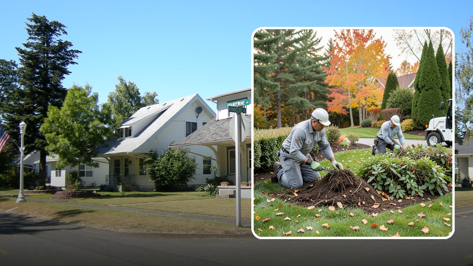 Hedge Removal in DuPont, Pierce County, WA - Complete hedge removal that clears tired or overgrown hedges down to the roots and reopens the space.