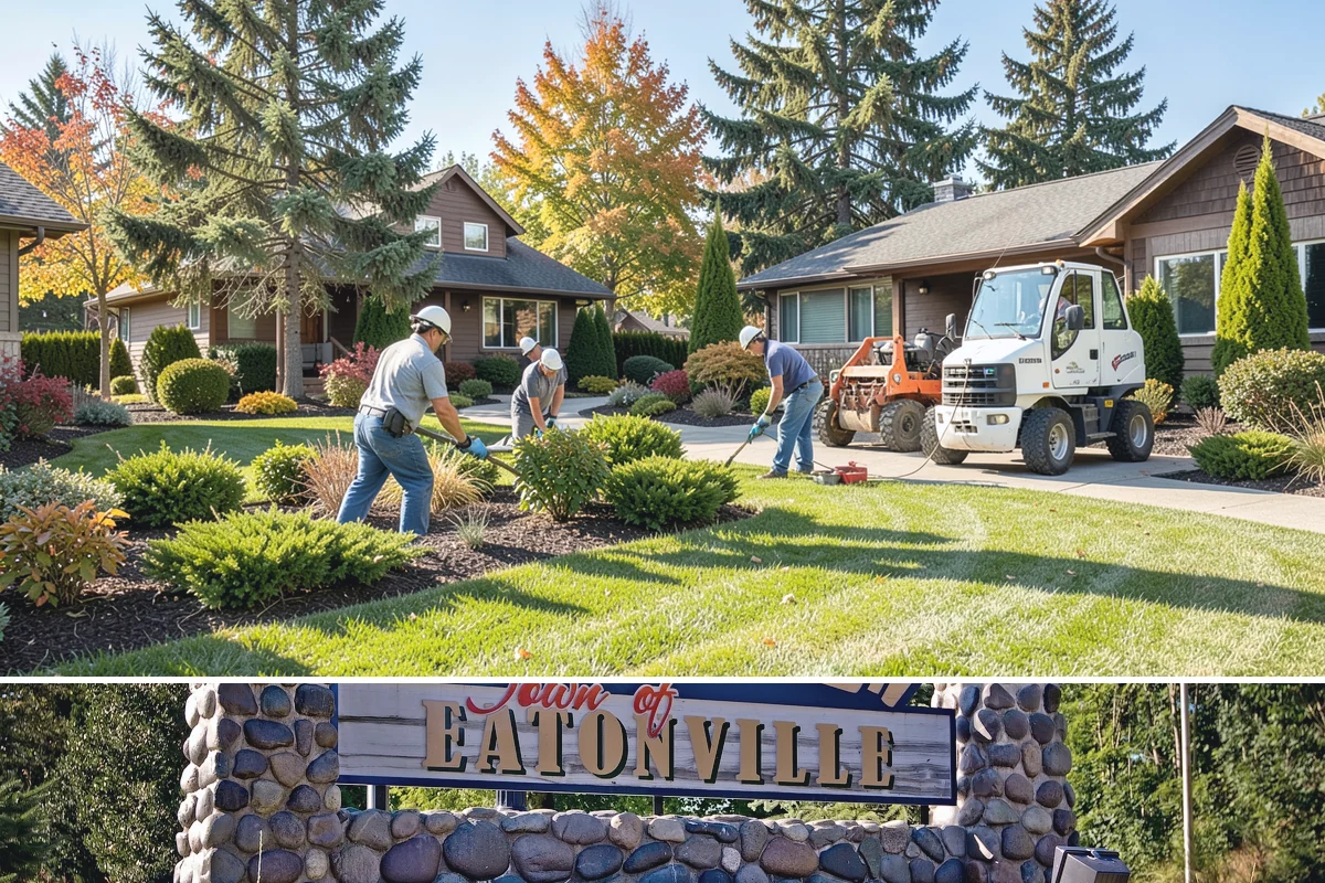 Hedge Removal in Eatonville, Pierce County, WA - Removal can be done year-round in the mild Puget Sound climate, with fall and winter easiest on surrounding lawn.