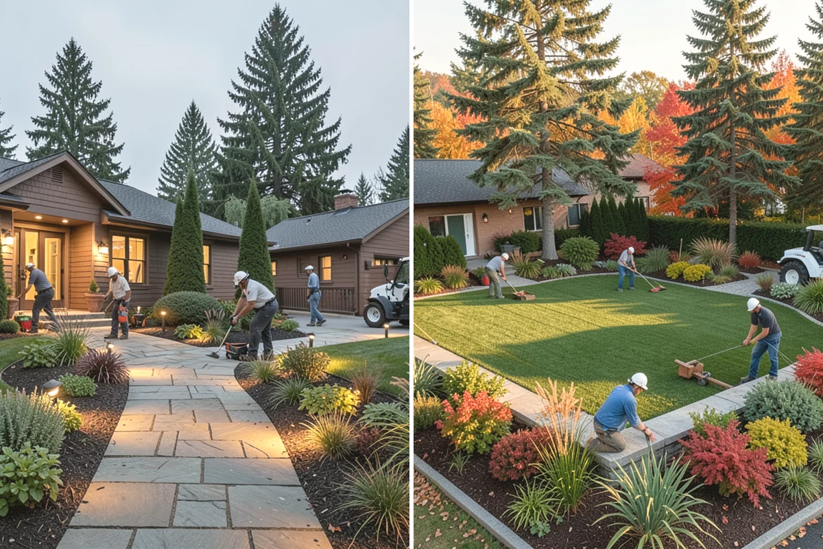 Hedge Removal in Edgewood, Pierce County, WA - Cut the hedge down in manageable sections