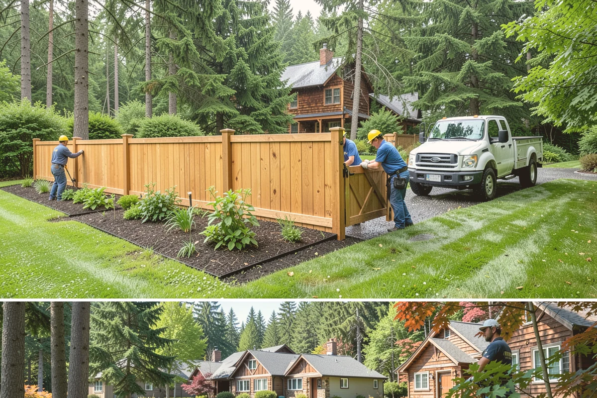 Hedge Removal in Edgewood, Pierce County, WA - Removal can be done year-round in the mild Puget Sound climate, with fall and winter easiest on surrounding lawn.