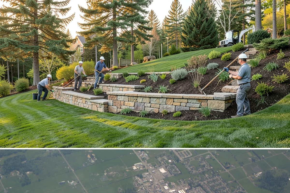 Hedge Removal in Enumclaw, King County, WA - Removal can be done year-round in the mild Puget Sound climate, with fall and winter easiest on surrounding lawn.