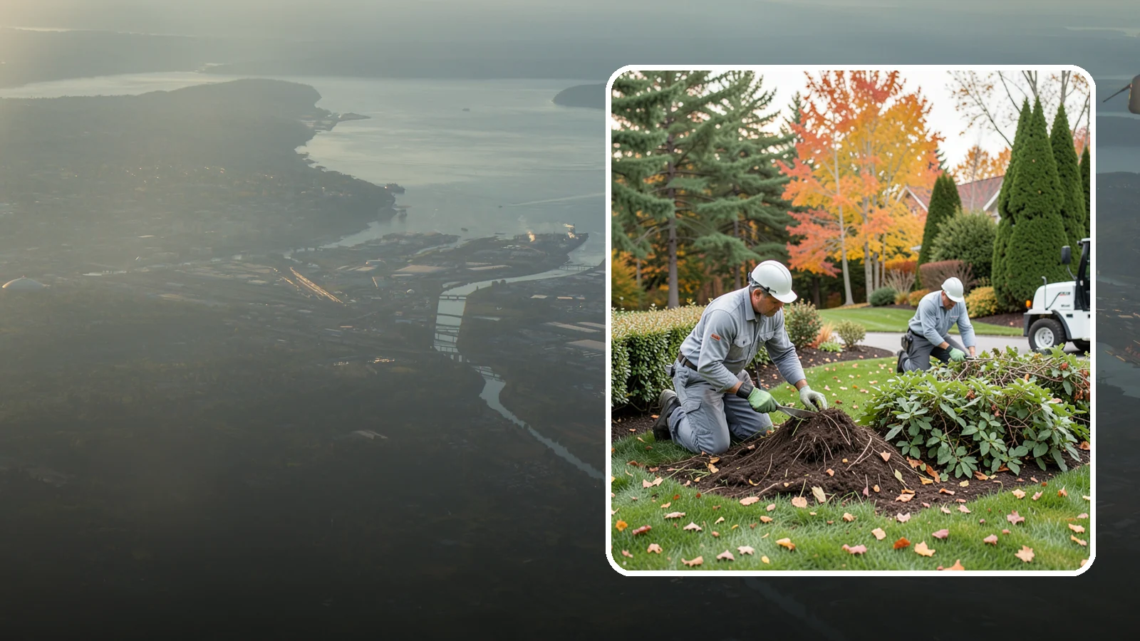 Hedge Removal in Fife, Pierce County, WA - Complete hedge removal that clears tired or overgrown hedges down to the roots and reopens the space.