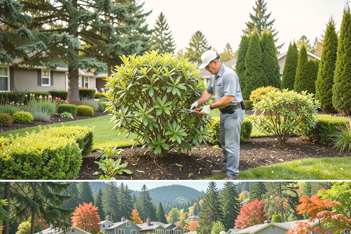 Hedge Removal in Fircrest, Pierce County, WA - Removal can be done year-round in the mild Puget Sound climate, with fall and winter easiest on surrounding lawn.