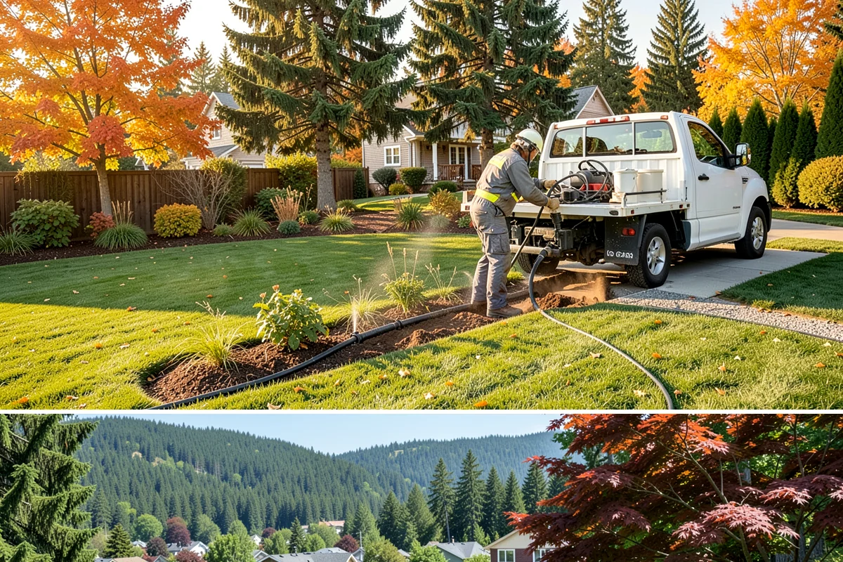 Hedge Removal in Index, Snohomish County, WA - Removal can be done year-round in the mild Puget Sound climate, with fall and winter easiest on surrounding lawn.