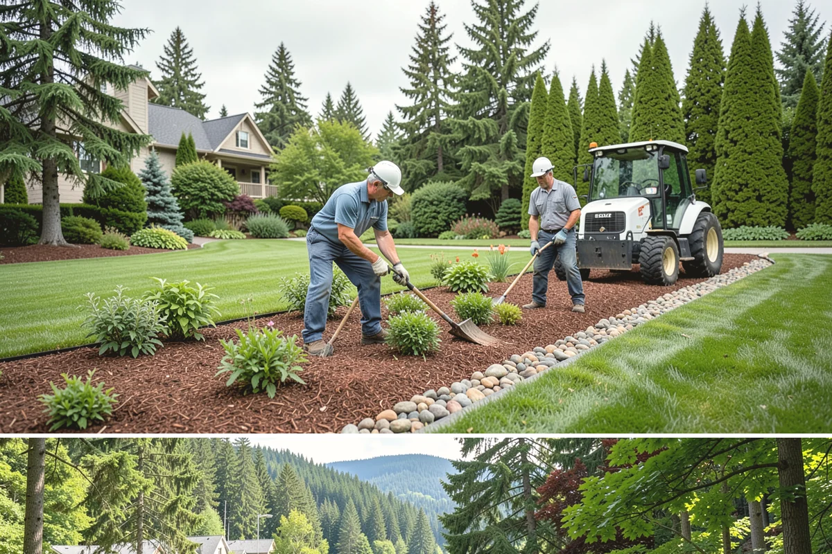 Hedge Removal in Lake Forest Park, King County, WA - Removal can be done year-round in the mild Puget Sound climate, with fall and winter easiest on surrounding lawn.