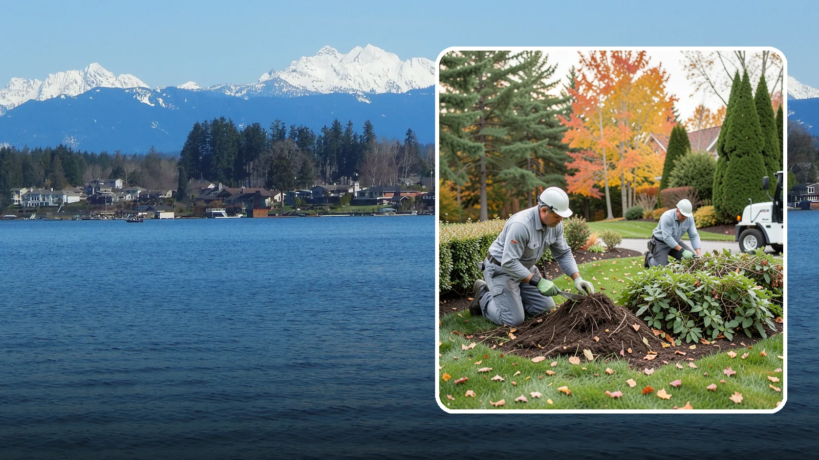 Hedge Removal in Lake Stevens, Snohomish County, WA - Complete hedge removal that clears tired or overgrown hedges down to the roots and reopens the space.