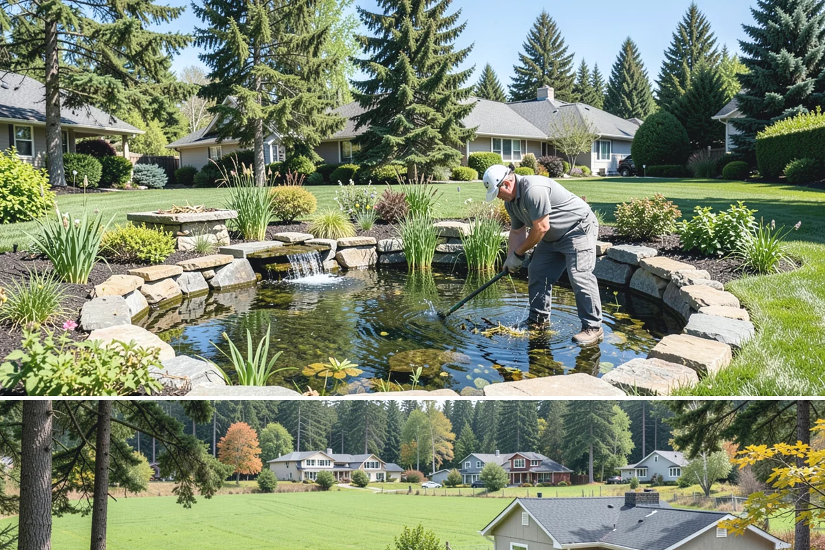 Hedge Removal in Lyman, Skagit County, WA - Removal can be done year-round in the mild Puget Sound climate, with fall and winter easiest on surrounding lawn.