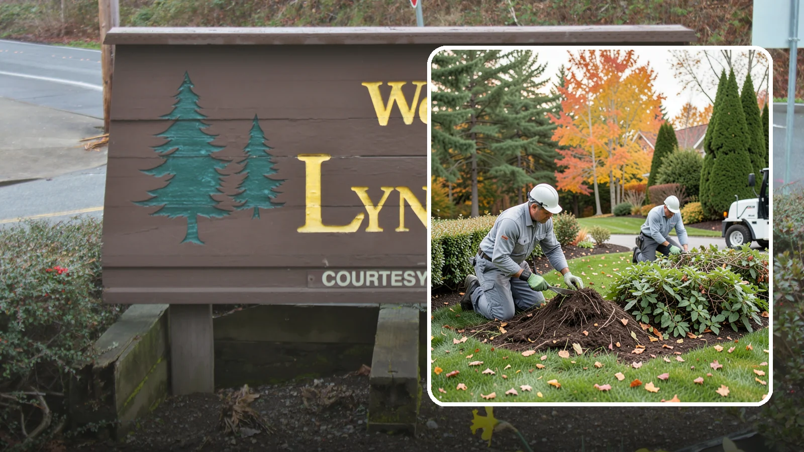 Hedge Removal in Lynnwood, Snohomish County, WA - Complete hedge removal that clears tired or overgrown hedges down to the roots and reopens the space.