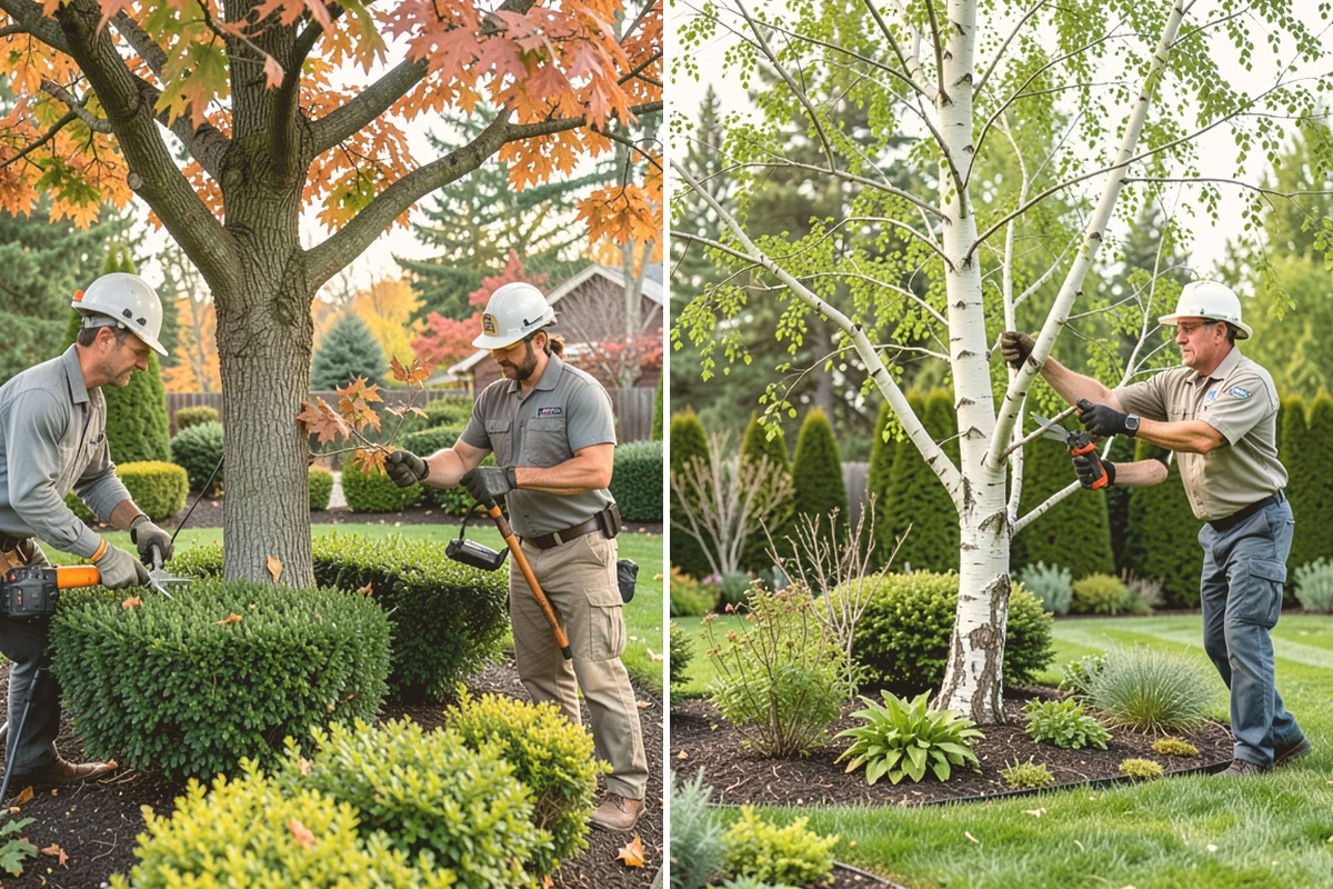 Hedge Removal in Lynnwood, Snohomish County, WA - Cut the hedge down in manageable sections