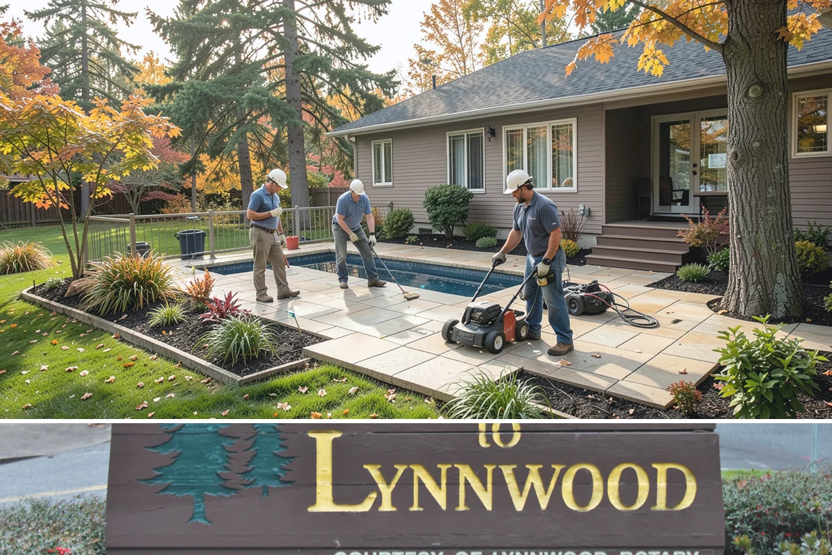 Hedge Removal in Lynnwood, Snohomish County, WA - Removal can be done year-round in the mild Puget Sound climate, with fall and winter easiest on surrounding lawn.