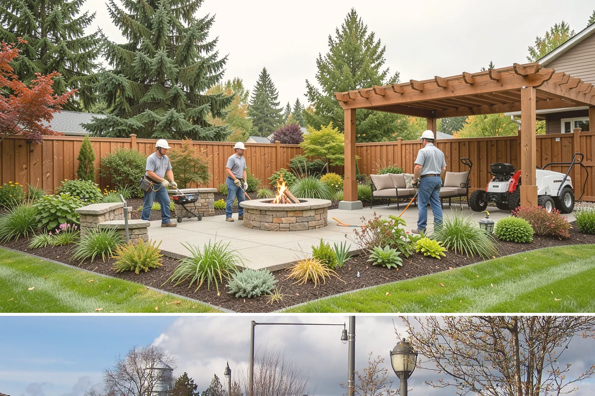 Hedge Removal in Marysville, Snohomish County, WA - Removal can be done year-round in the mild Puget Sound climate, with fall and winter easiest on surrounding lawn.