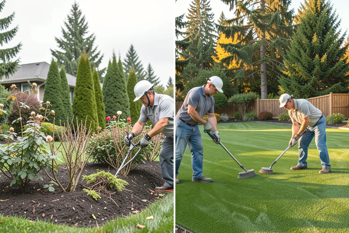 Hedge Removal in Mercer Island, King County, WA - Cut the hedge down in manageable sections