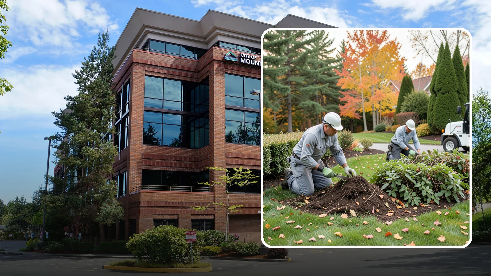 Hedge Removal in Mountlake Terrace, Snohomish County, WA - Complete hedge removal that clears tired or overgrown hedges down to the roots and reopens the space.