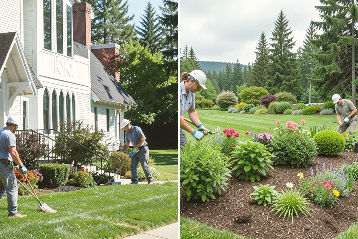 Hedge Removal in Orting, Pierce County, WA - Cut the hedge down in manageable sections