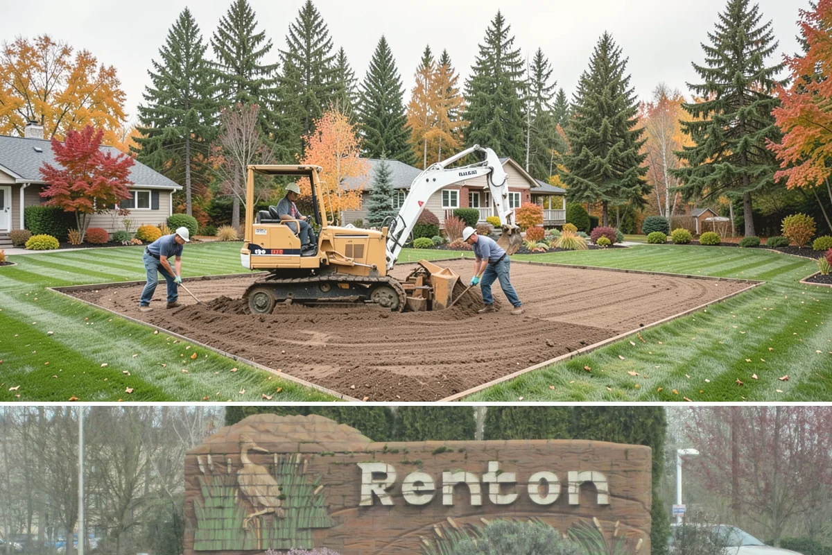 Hedge Removal in Renton, King County, WA - Removal can be done year-round in the mild Puget Sound climate, with fall and winter easiest on surrounding lawn.