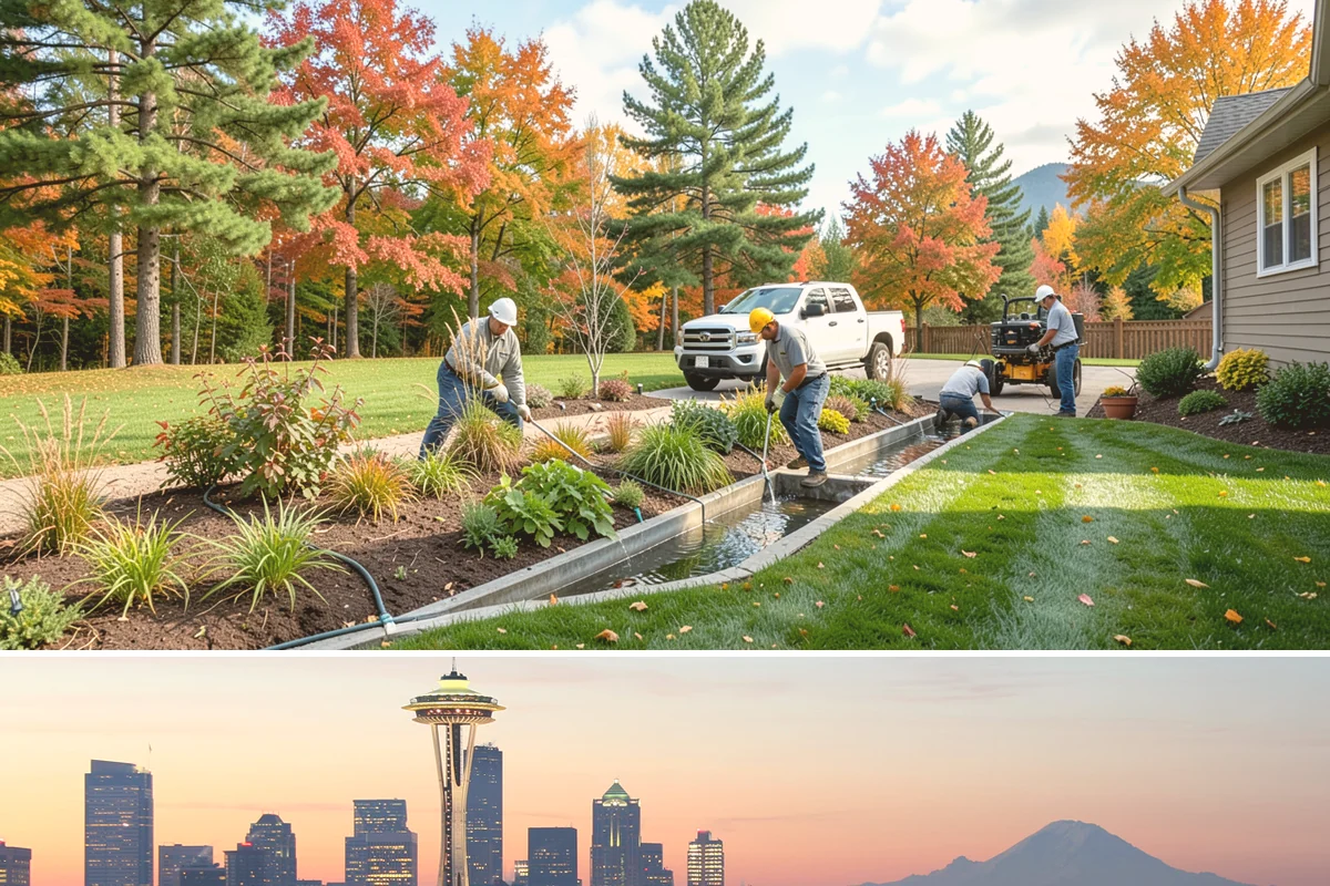 Hedge Removal in Seattle, King County, WA - Removal can be done year-round in the mild Puget Sound climate, with fall and winter easiest on surrounding lawn.