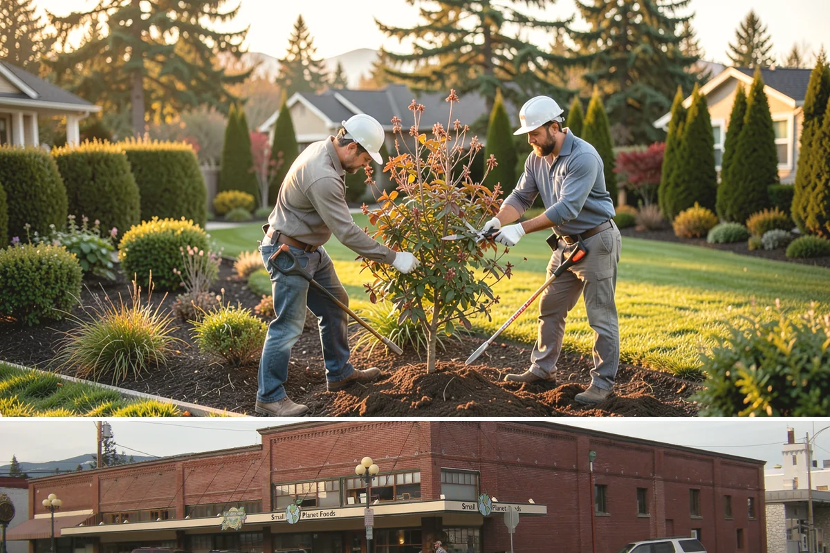 Hedge Removal in Sedro-Woolley, Skagit County, WA - Removal can be done year-round in the mild Puget Sound climate, with fall and winter easiest on surrounding lawn.