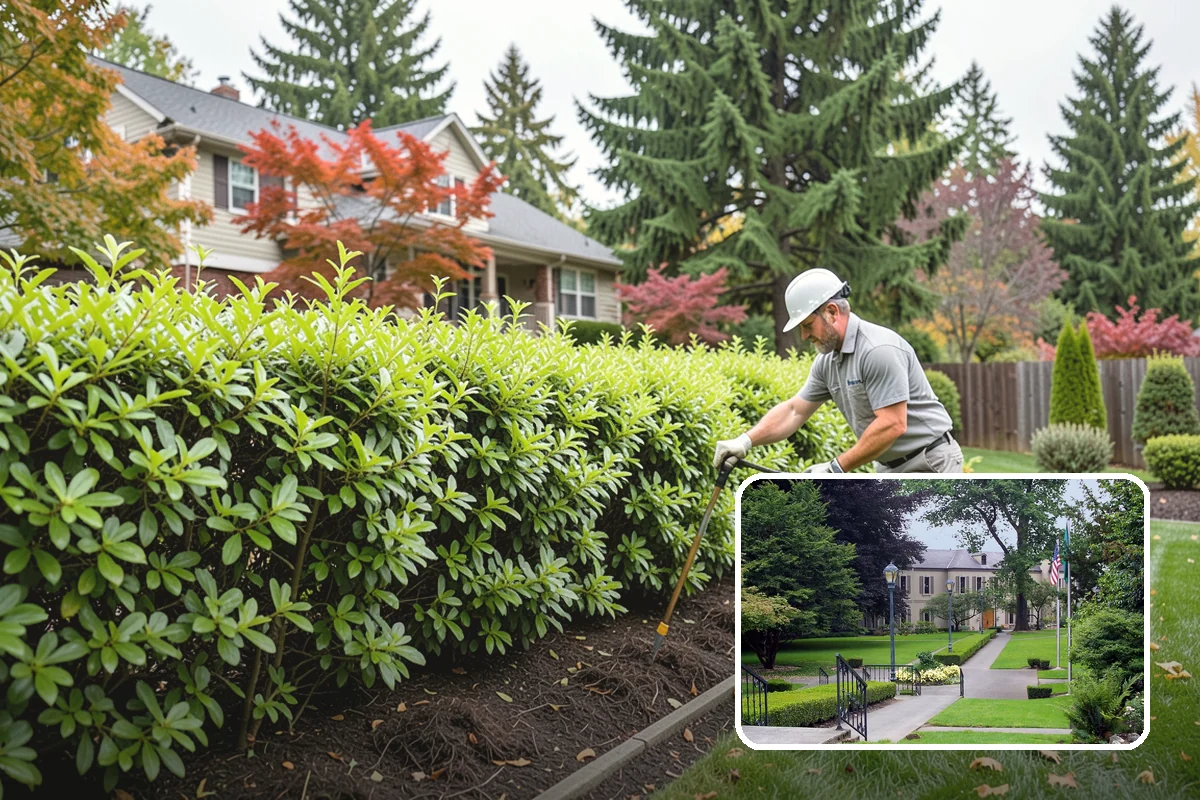 Hedge Removal in Woodinville, King County, WA - Removes woody, overgrown, or dead hedges entirely