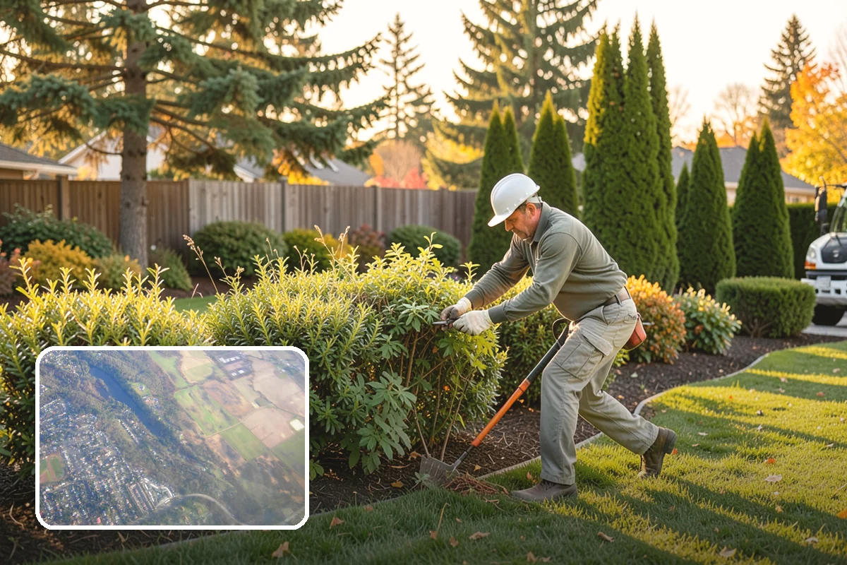Hedge Shaping in Algona, King County, WA - Restores clean, defined hedge lines