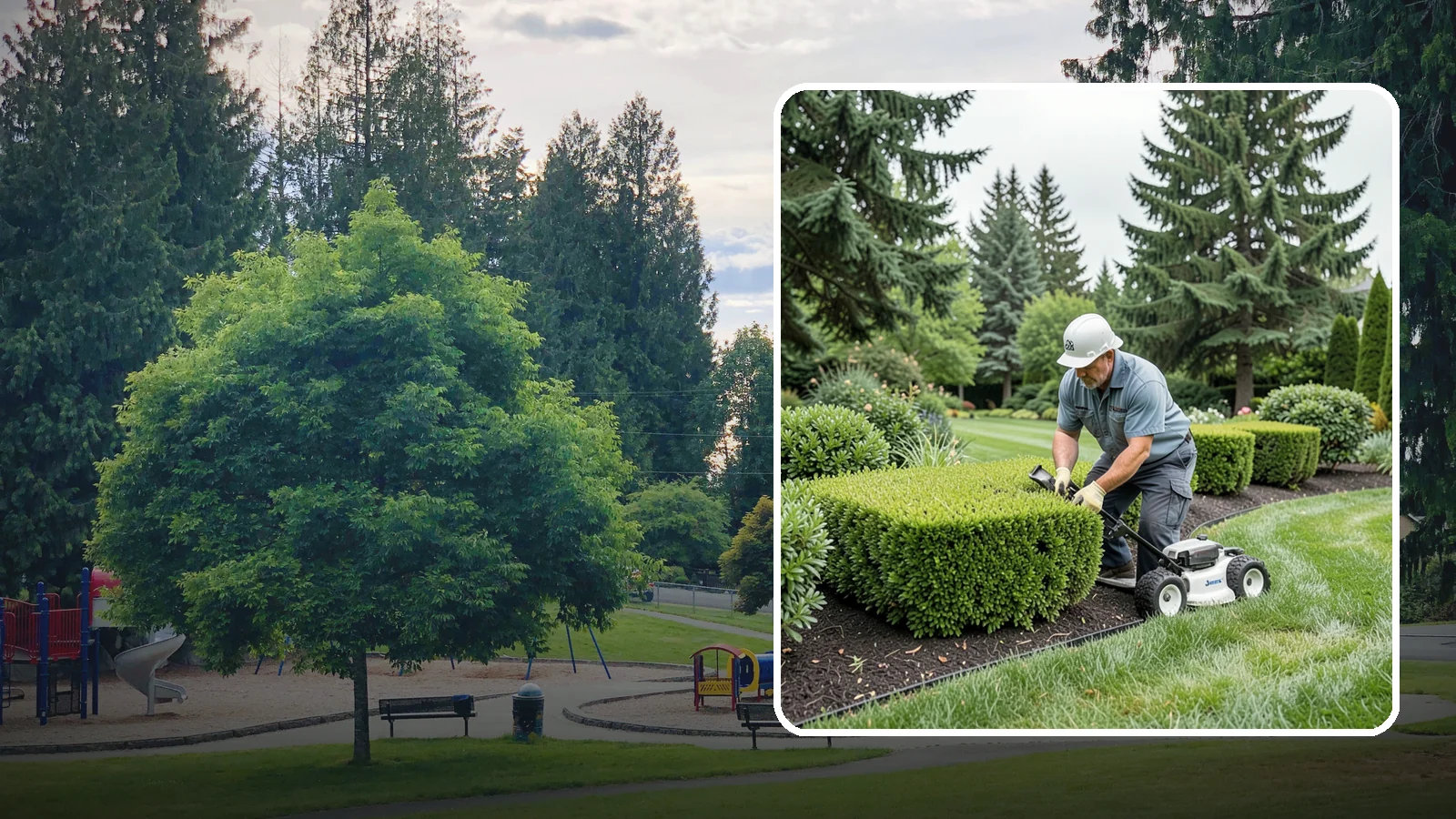 Hedge Shaping in Bonney Lake, Pierce County, WA - Detailed hedge shaping that transforms overgrown or uneven hedges into clean, architectural forms.