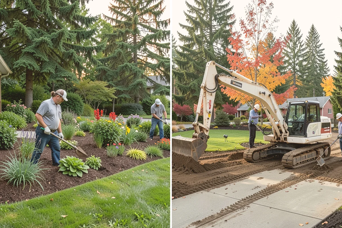 Hedge Shaping in Bothell, King County, WA - Study the hedge's current form and growth pattern