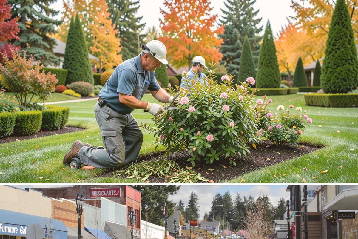 Hedge Shaping in Bothell, King County, WA - Best shaped in late spring after the first flush, with light refinement in late summer across the Sound.
