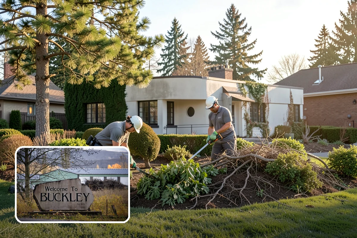 Hedge Shaping in Buckley, Pierce County, WA - Restores clean, defined hedge lines