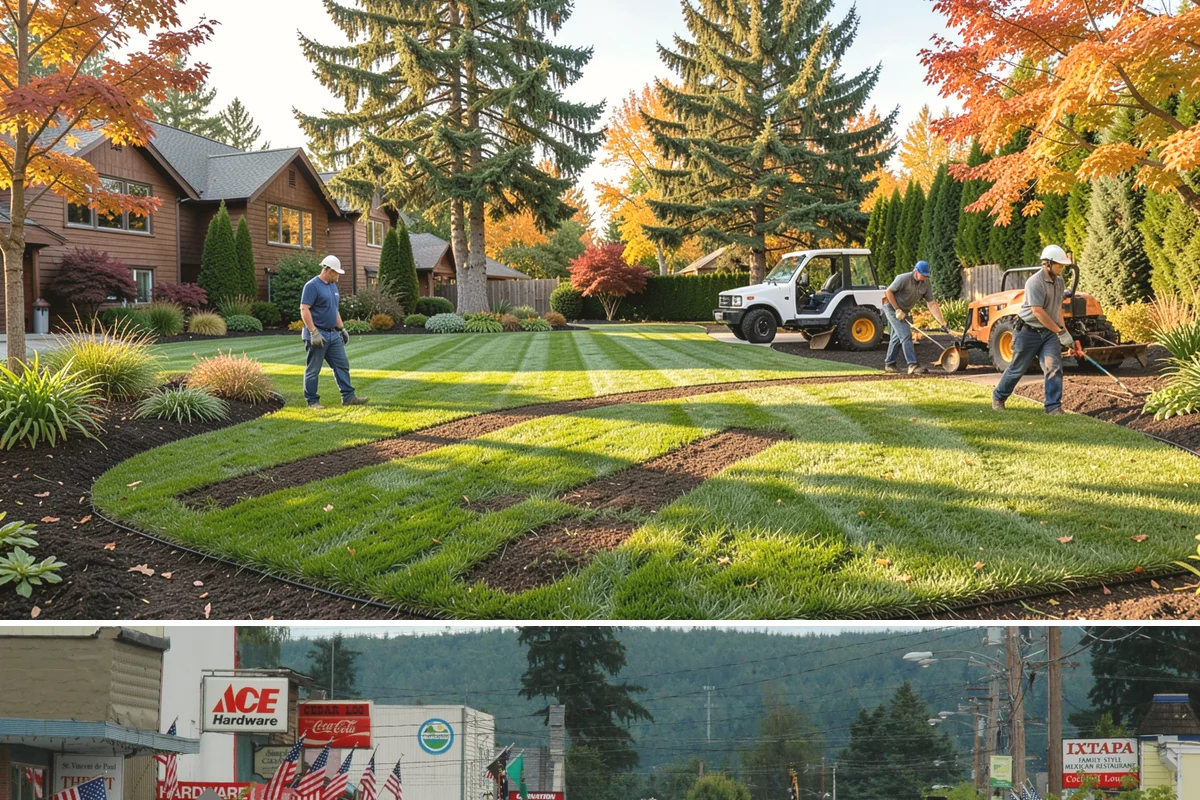 Hedge Shaping in Carnation, King County, WA - Best shaped in late spring after the first flush, with light refinement in late summer across the Sound.