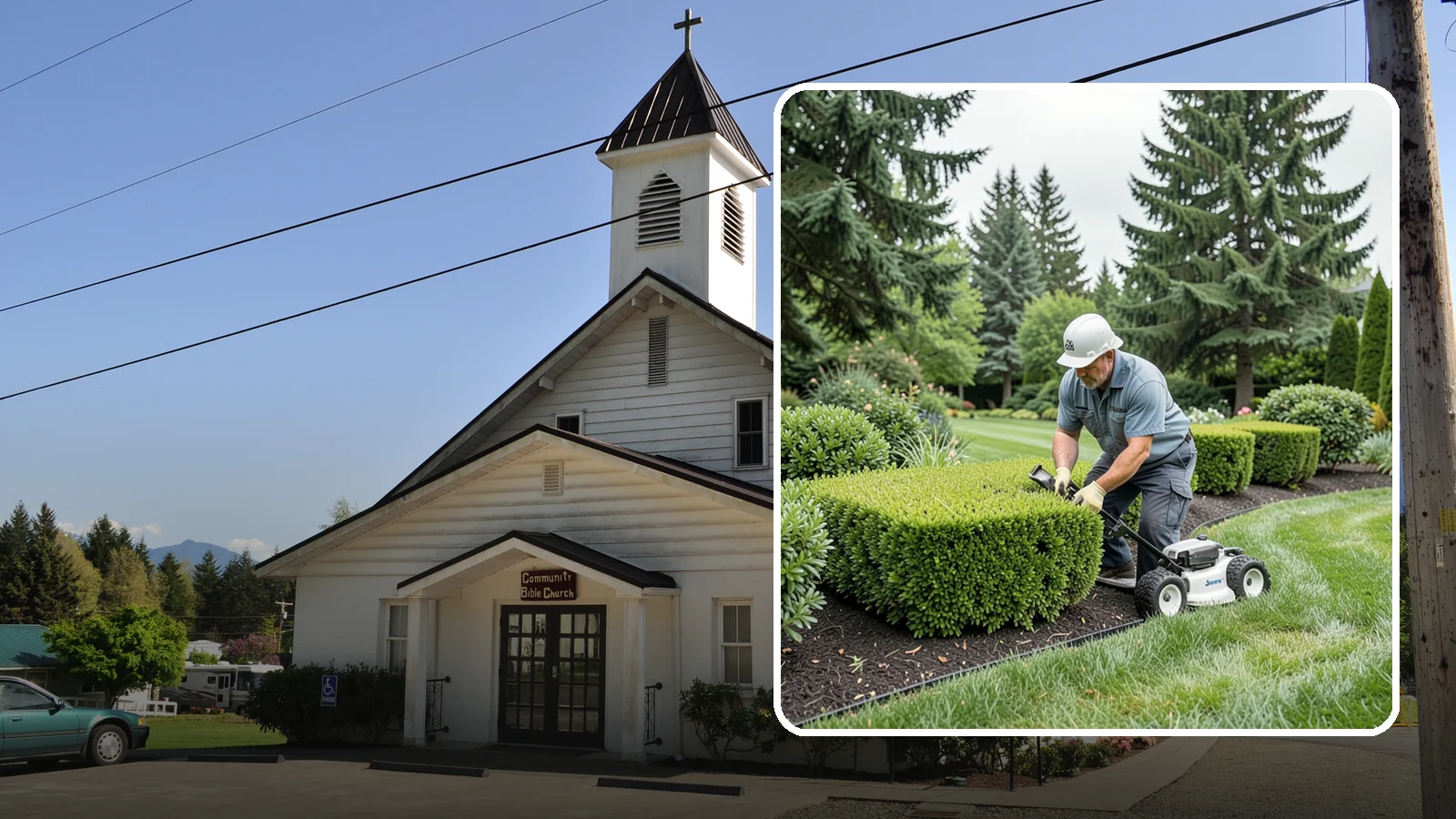 Hedge Shaping in Concrete, Skagit County, WA - Detailed hedge shaping that transforms overgrown or uneven hedges into clean, architectural forms.