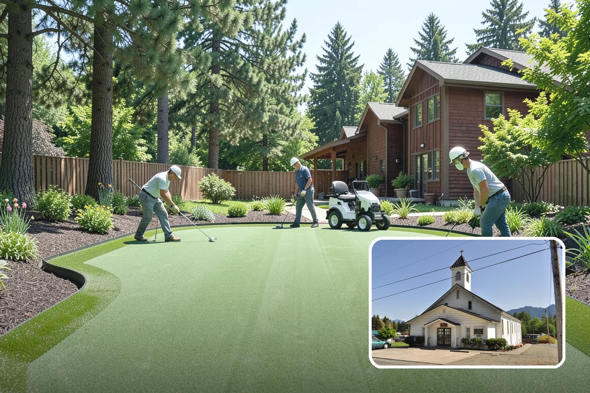 Hedge Shaping in Concrete, Skagit County, WA - Restores clean, defined hedge lines
