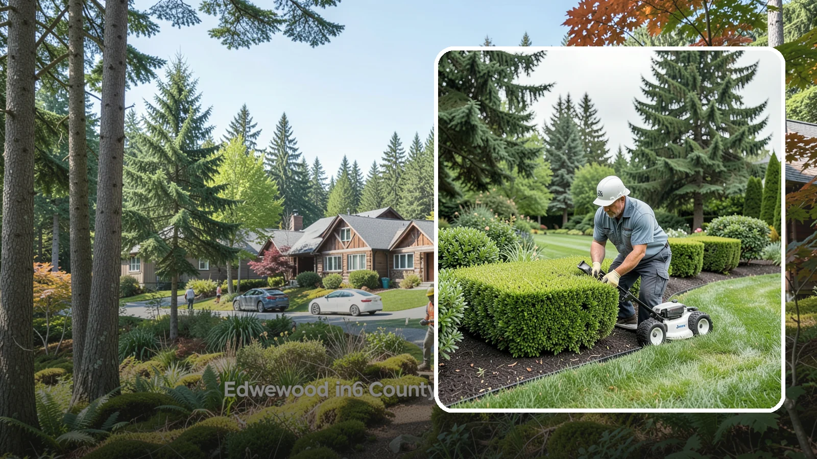 Hedge Shaping in Edgewood, Pierce County, WA - Detailed hedge shaping that transforms overgrown or uneven hedges into clean, architectural forms.