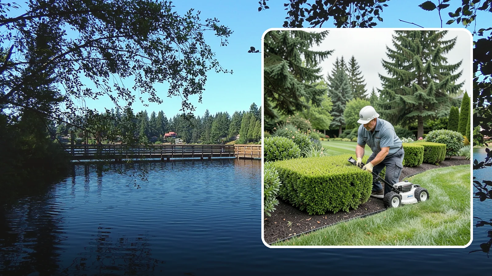 Hedge Shaping in Federal Way, King County, WA - Detailed hedge shaping that transforms overgrown or uneven hedges into clean, architectural forms.