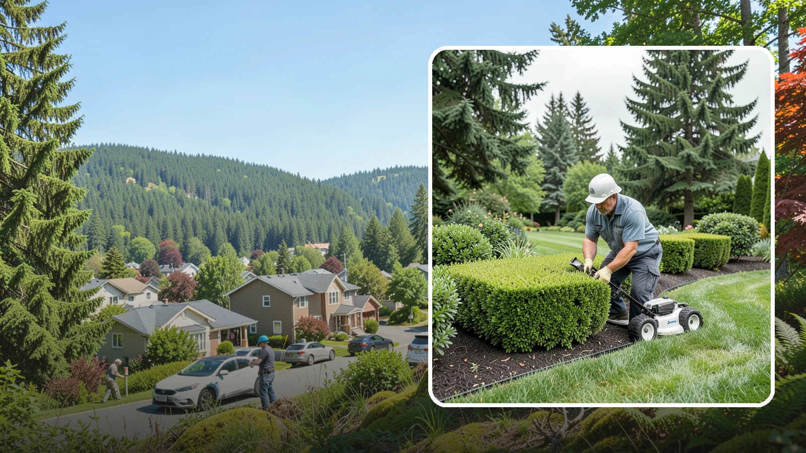 Hedge Shaping in Index, Snohomish County, WA - Detailed hedge shaping that transforms overgrown or uneven hedges into clean, architectural forms.