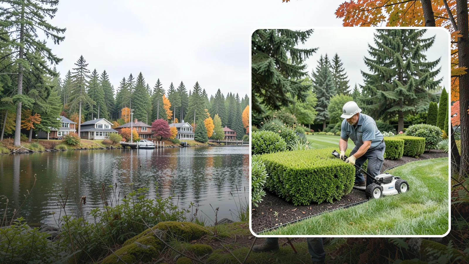 Hedge Shaping in La Conner, Skagit County, WA - Detailed hedge shaping that transforms overgrown or uneven hedges into clean, architectural forms.