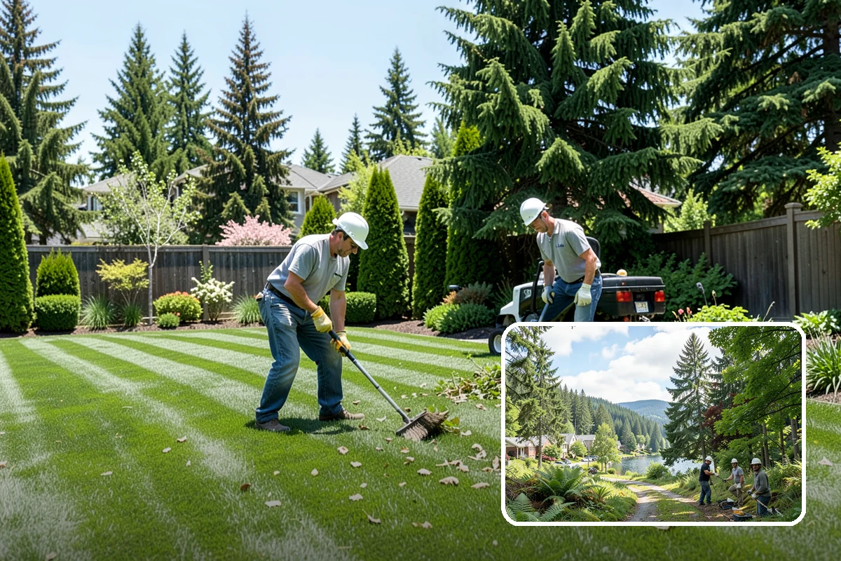Hedge Shaping in Lake Forest Park, King County, WA - Restores clean, defined hedge lines