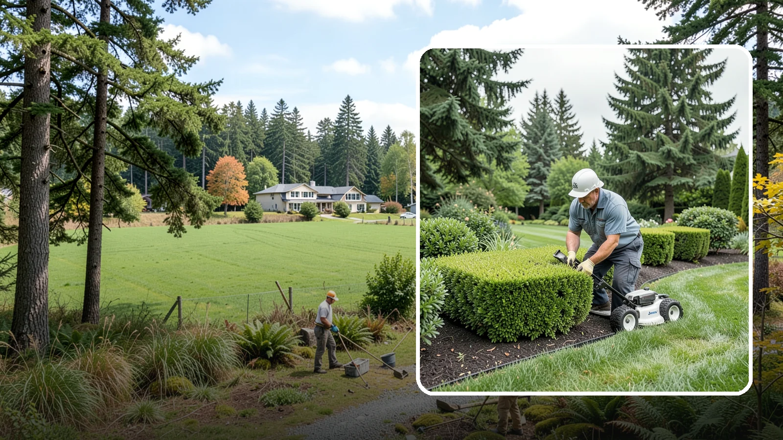 Hedge Shaping in Lyman, Skagit County, WA - Detailed hedge shaping that transforms overgrown or uneven hedges into clean, architectural forms.